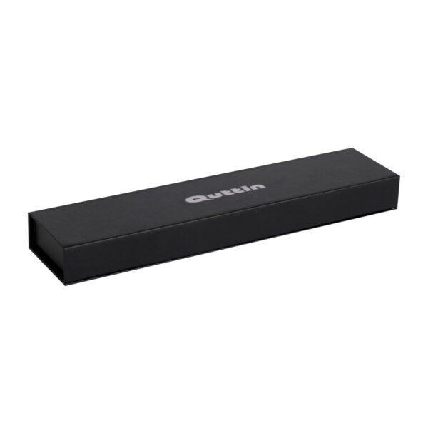 Schälmesser Quttin Damaskus Schwarz Silberfarben Edelstahl 9 cm (2 Stück) – Bild 5