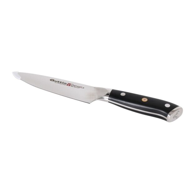 Küchenmesser Quttin DAMASKUS Schwarz Silberfarben 15 cm (2 Stück) – Bild 2
