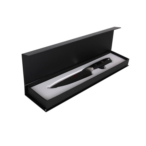 Küchenmesser Quttin DAMASKUS Schwarz Silberfarben 15 cm (2 Stück) – Bild 3