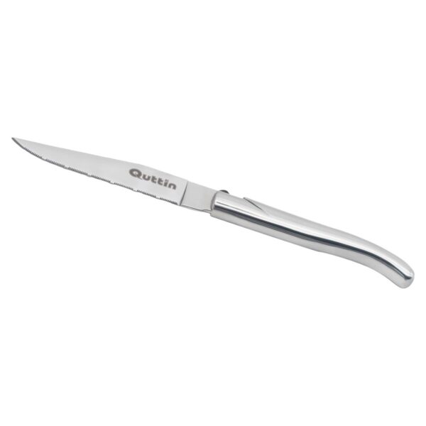 Fleischmesser Quttin Kobe Silberfarben 10,5 cm (12 Stück) – Bild 2
