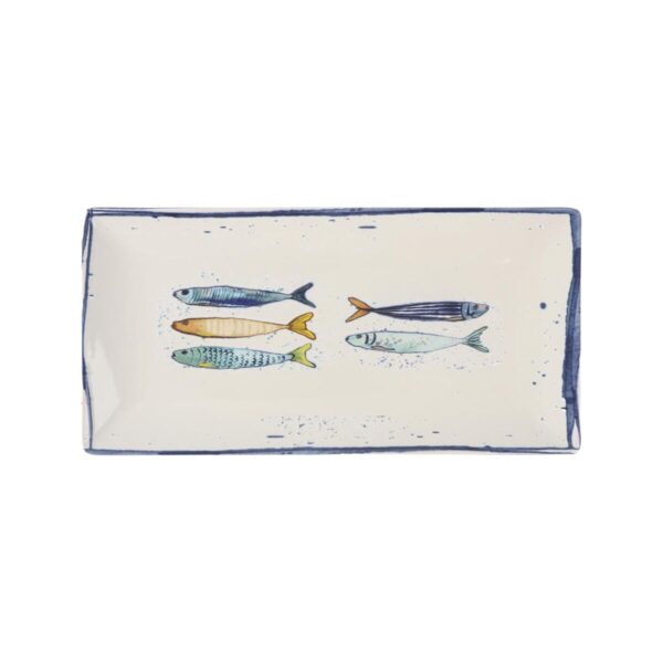 Kochschüssel La Mediterránea Peixe rechteckig Fische 30 x 15 x 2 cm (18 Stück) – Bild 2