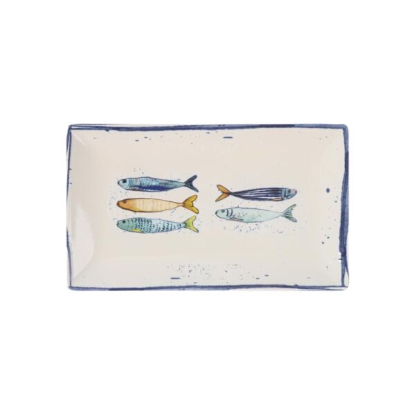 Kochschüssel La Mediterránea Peixe rechteckig Fische 25,3 x 15 x 2 cm (18 Stück) – Bild 2