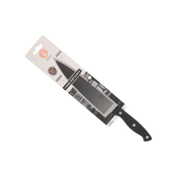 Küchenmesser MasterChef Chef Schwarz Silberfarben 20 cm (18 Stück) – Bild 2