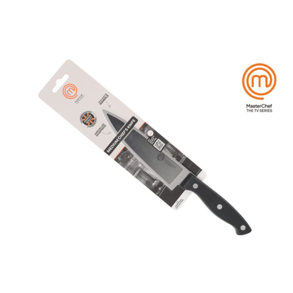 Küchenmesser MasterChef Chef Schwarz Silberfarben 15 cm (18 Stück) – Bild 4