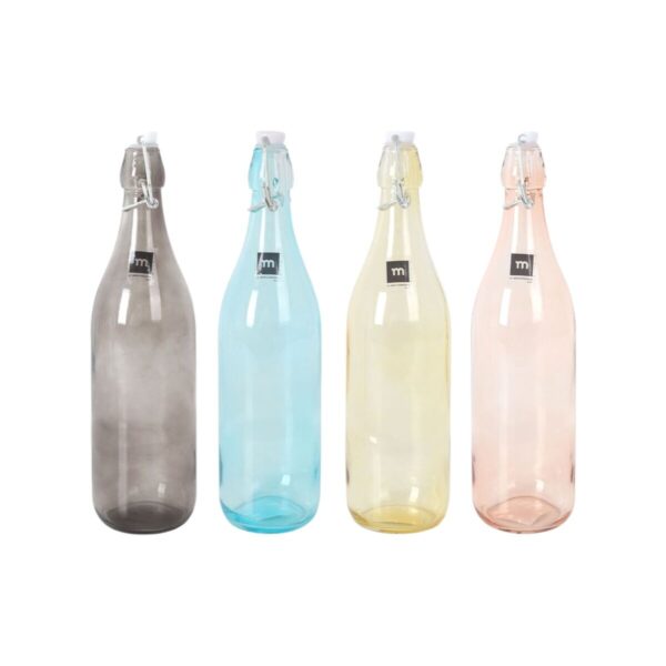 Glas-Flasche La Mediterránea Goethe 1 L (12 Stück) – Bild 3