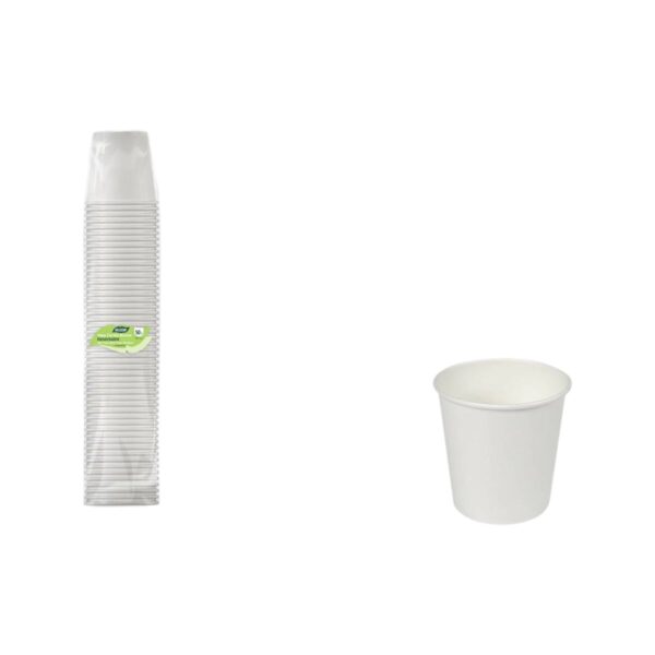 Gläserset Algon Weiß 80 ml 50 Stücke (18 Stück) – Bild 4