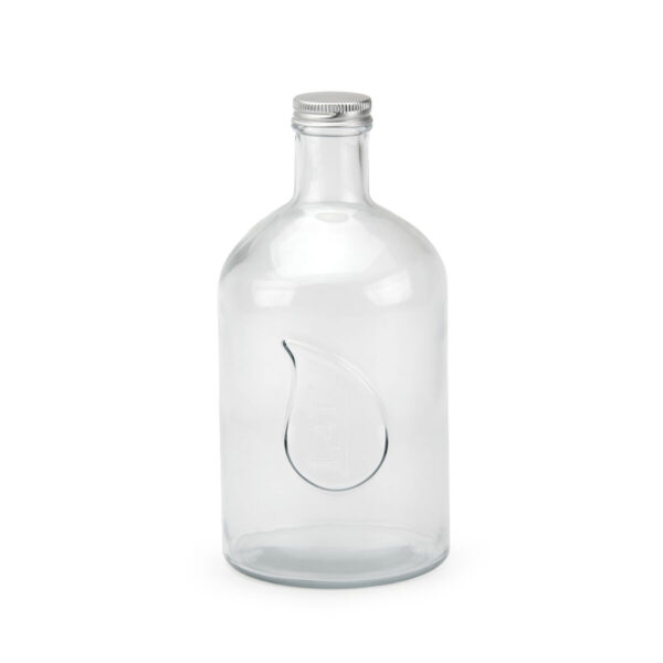 Glas-Flasche La Mediterránea Metall Glas 1,4 L (12 Stück) – Bild 3