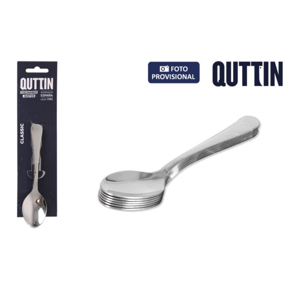 Dessertlöffel Quttin Classic 6 Stücke (12 Stück) – Bild 2