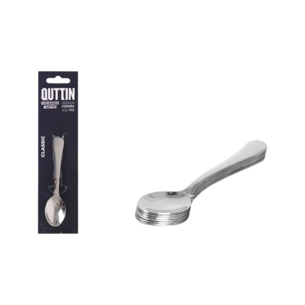Dessertlöffel Quttin Classic 6 Stücke (12 Stück) – Bild 3