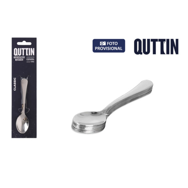 Dessertlöffel Quttin Classic 6 Stücke (12 Stück) – Bild 2