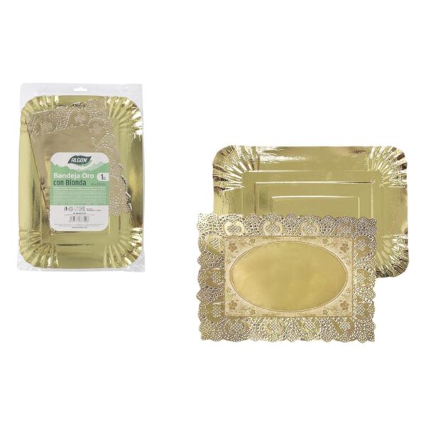 Tablett für Snacks Algon rechteckig 26 x 35 cm (30 Stück) – Bild 2
