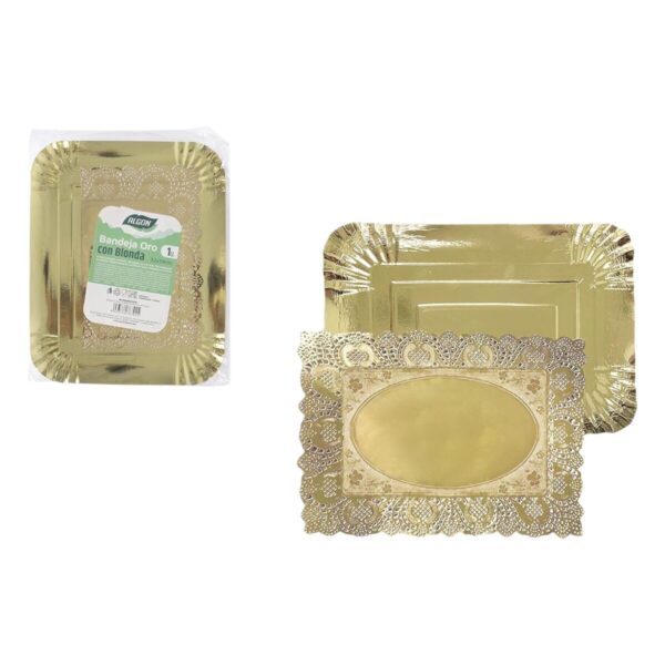 Tablett für Snacks Algon rechteckig 32 x 39 cm (36 Stück) – Bild 2