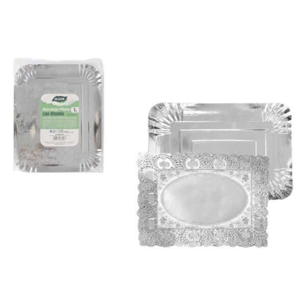 Tablett für Snacks Algon rechteckig 32 x 39 cm (36 Stück) – Bild 2
