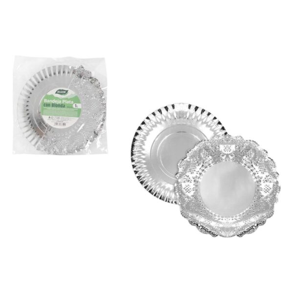 Tablett für Snacks Algon rund 30 cm (30 Stück) – Bild 2