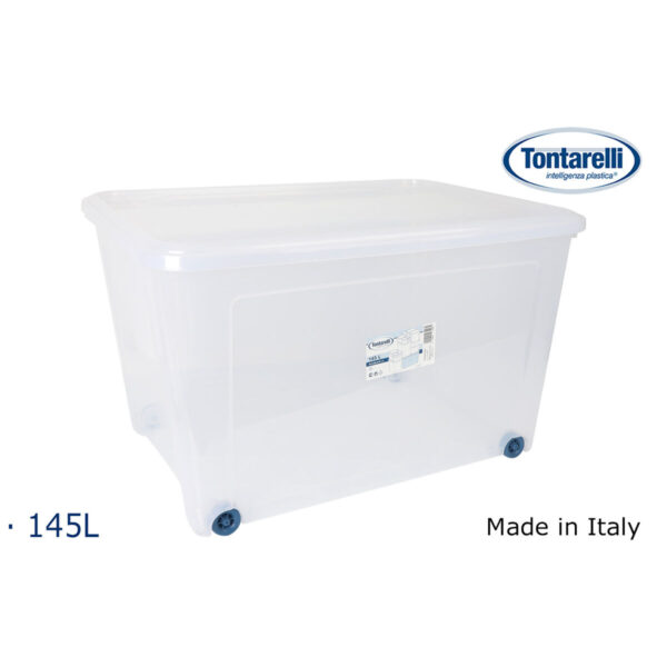 Aufbewahrungsbox mit Rädern Tontarelli 78,2 x 58,2 x 47 cm (3 Stück) – Bild 2