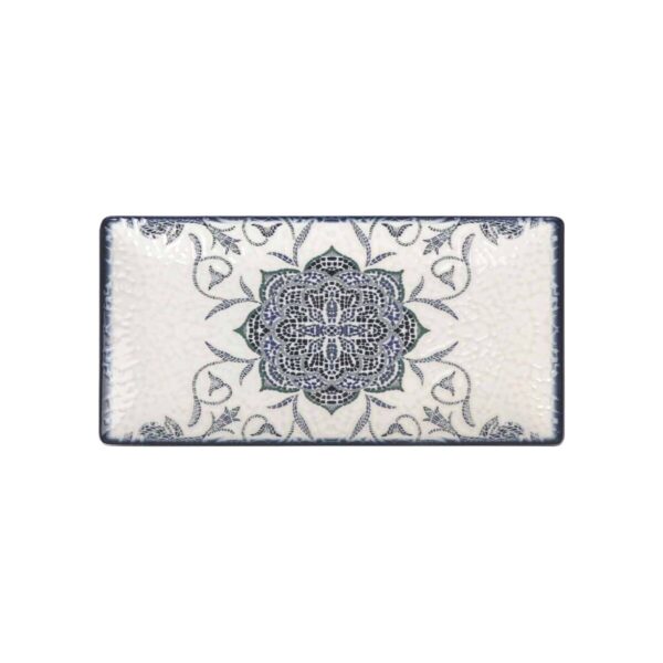 Kochschüssel La Mediterránea Rosetta rechteckig 30 x 15 x 2 cm (18 Stück) – Bild 3