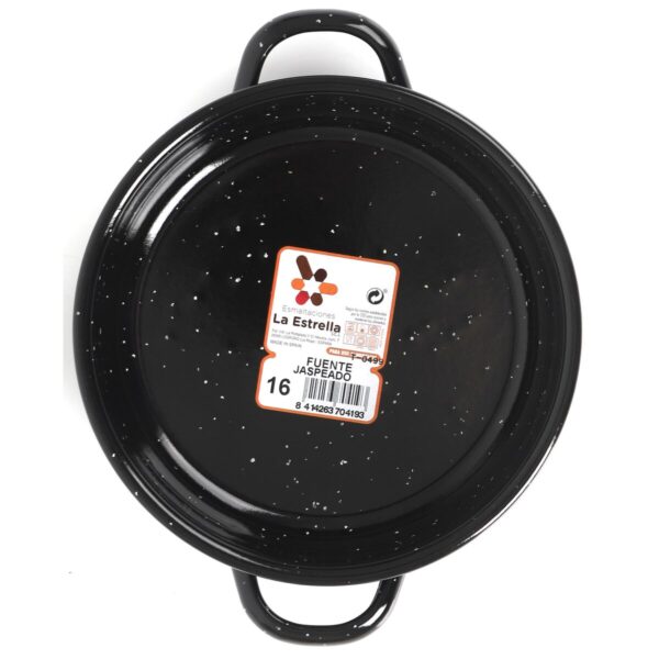 Kochtopf La Estrella Jaspeada 600 ml Ø 16 x 3,9 cm (12 Stück) – Bild 4
