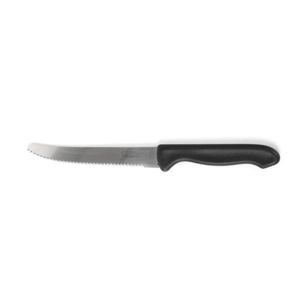 Steakmesser-Set Cuyfor Schwarz Silberfarben 12 cm 6 Stücke (24 Stück) – Bild 3