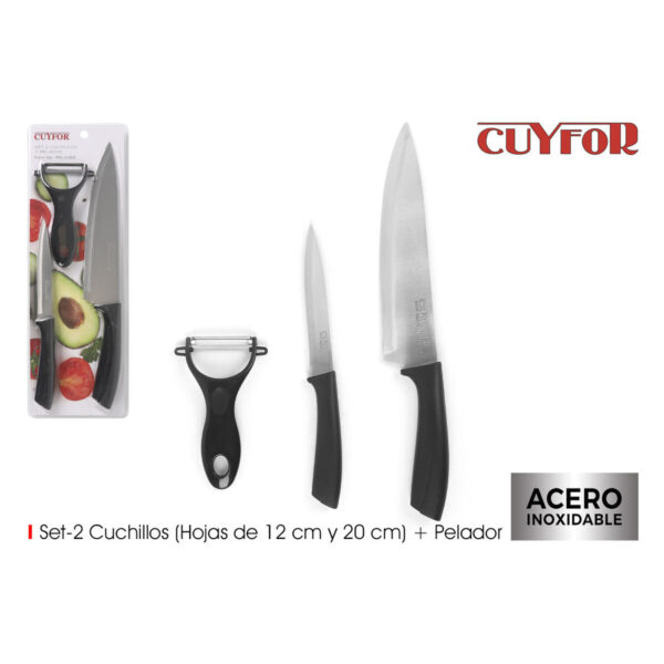 Schälmesserset Cuyfor 2 Stücke (12 Stück) – Bild 2