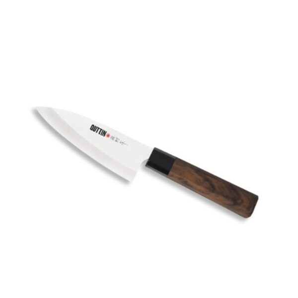 Küchenmesser Quttin DEBA Takamura Braun Silberfarben 11 cm (12 Stück) – Bild 3