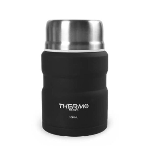 Thermoskanne für Lebensmittel ThermoSport Schwarz Stahl 500 ml (6 Stück) – Bild 2