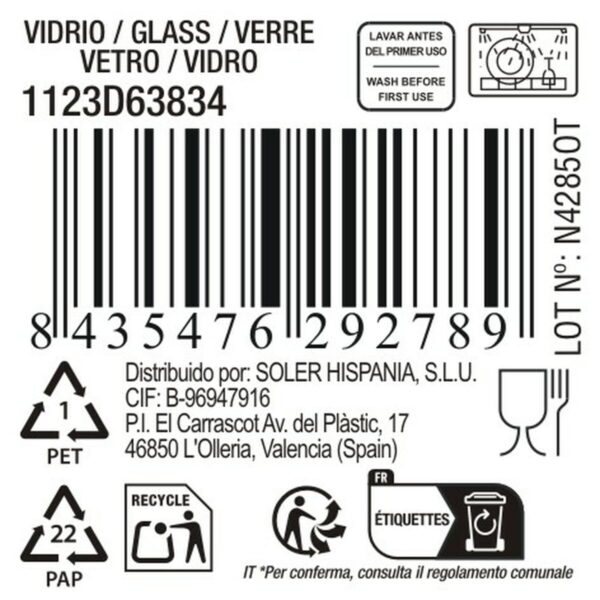 Glas La Mediterránea Bois (32 Stück) – Bild 6