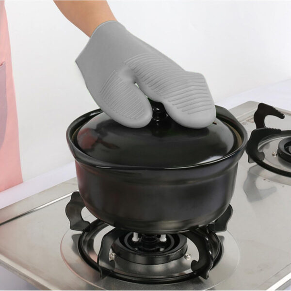 Backofenhandschuh Quttin Silikon 22 x 18 cm (24 Stück) – Bild 7