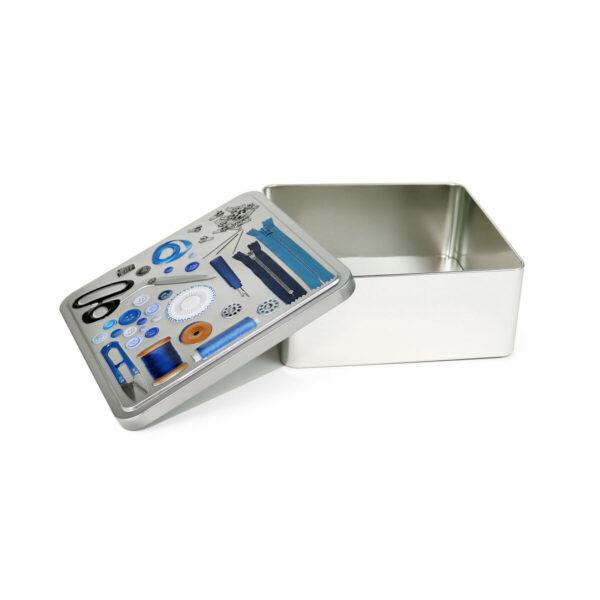 Mehrzweckbox Confortime Tailor Metall 19,7 x 19,7 x 8 cm (12 Stück) – Bild 3