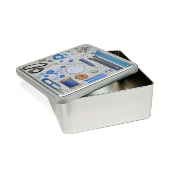 Mehrzweckbox Confortime Tailor Metall 19,7 x 19,7 x 8 cm (12 Stück) – Bild 4
