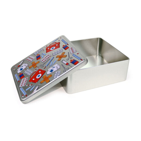 Mehrzweckbox Confortime Nurse Metall 23,7 x 22,2 x 8,9 cm (12 Stück) – Bild 3