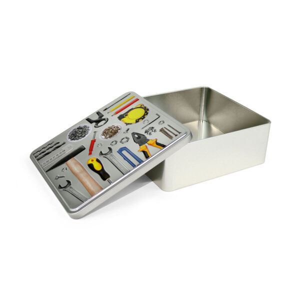 Mehrzweckbox Confortime Tools Metall 23,7 x 22,2 x 8,9 cm (12 Stück) – Bild 3