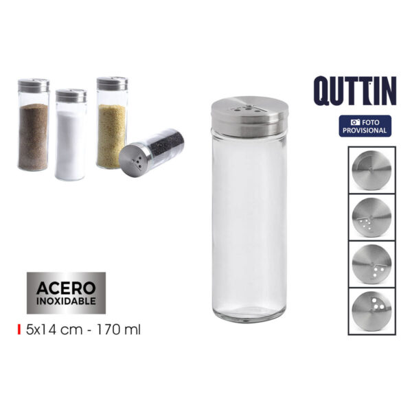 Gewürzspender Quttin 170 ml 5 x 5 x 14 cm (24 Stück) – Bild 2