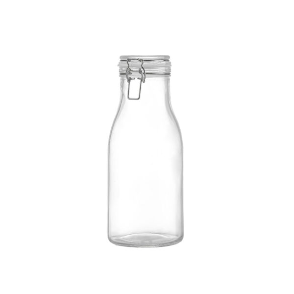Glas-Flasche La Mediterránea Glas 1 L (12 Stück) – Bild 4