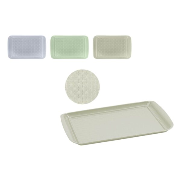 Schale Quttin Metall 43,5 x 27 x 2 cm 12 Stück – Bild 2