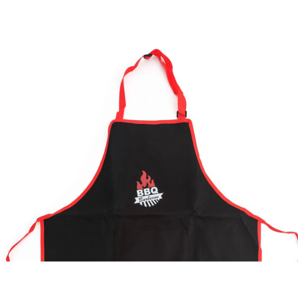 Schürze Algon 61 x 75,5 cm Schwarz Grill – Bild 3