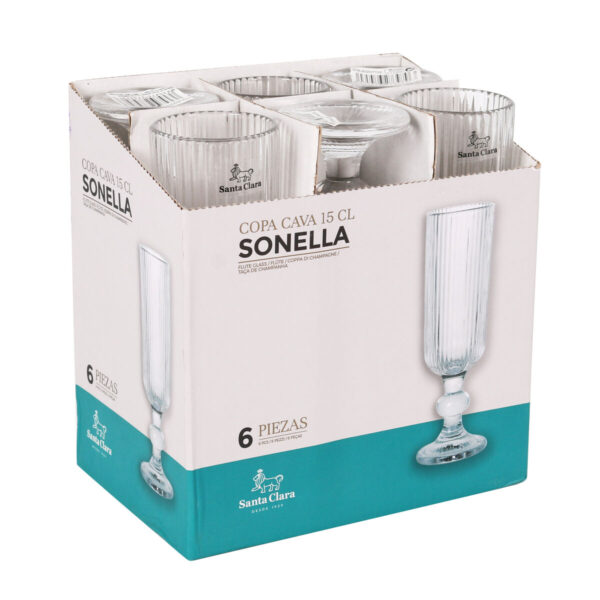 Champagnerglas Santa Clara Sonella (36 Stück) – Bild 8