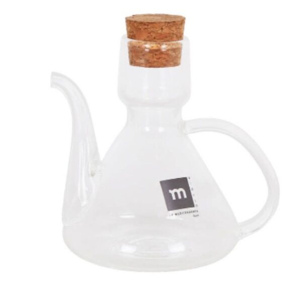 Ölfläschchen La Mediterránea Bell Durchsichtig Silikon Borosilikatglas 125 ml (18 Stück) – Bild 2