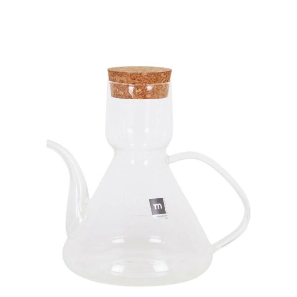 Ölfläschchen La Mediterránea Bell Durchsichtig Silikon Borosilikatglas 500 ml (8 Stück) – Bild 3