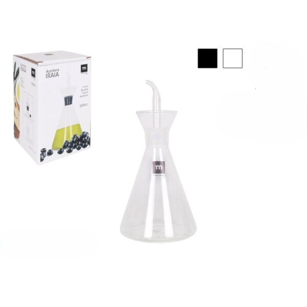 Ölfläschchen La Mediterránea Iraia Durchsichtig Borosilikatglas 500 ml (6 Stück) – Bild 2