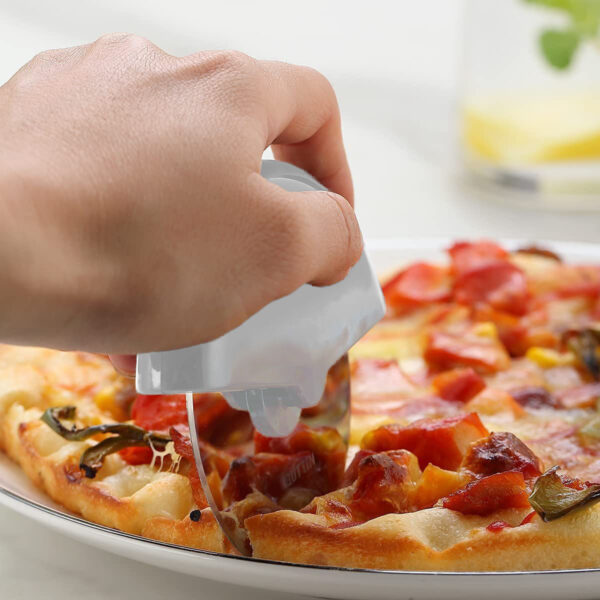 Pizzaschneider Quttin Stahl 10 x 8,5 cm (24 Stück) – Bild 5