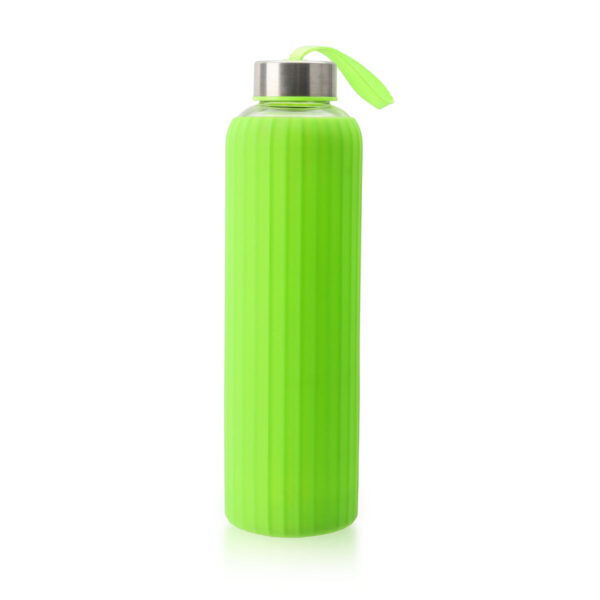 Wasserflasche Bewinner Glas Silikon 600 ml (24 Stück) – Bild 2