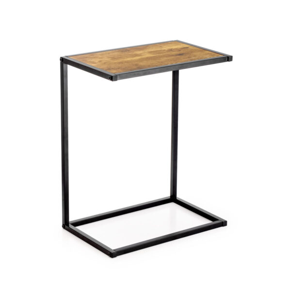 Beistelltisch Confortime Braun Schwarz 40 x 25 x 50 cm (3 Stück) – Bild 2