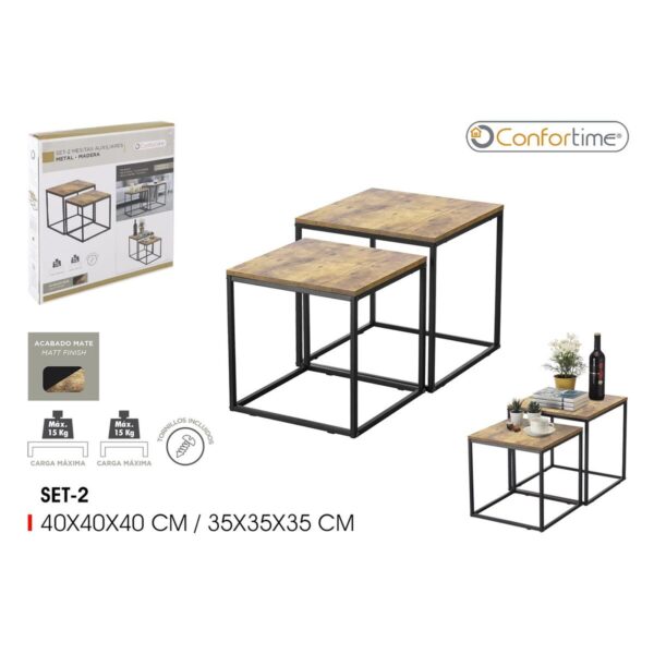 Satz mit 2 Tischen Confortime (2 Stück) – Bild 6