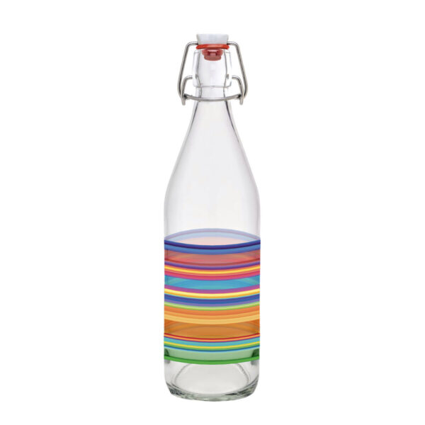 Glas-Flasche La Mediterránea Glas 1 L (12 Stück) – Bild 4