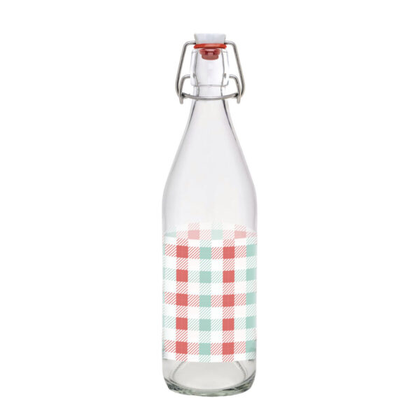 Glas-Flasche La Mediterránea Glas 1 L (12 Stück) – Bild 6