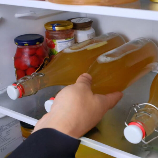 Glas-Flasche La Mediterránea Glas 1 L (12 Stück) – Bild 5