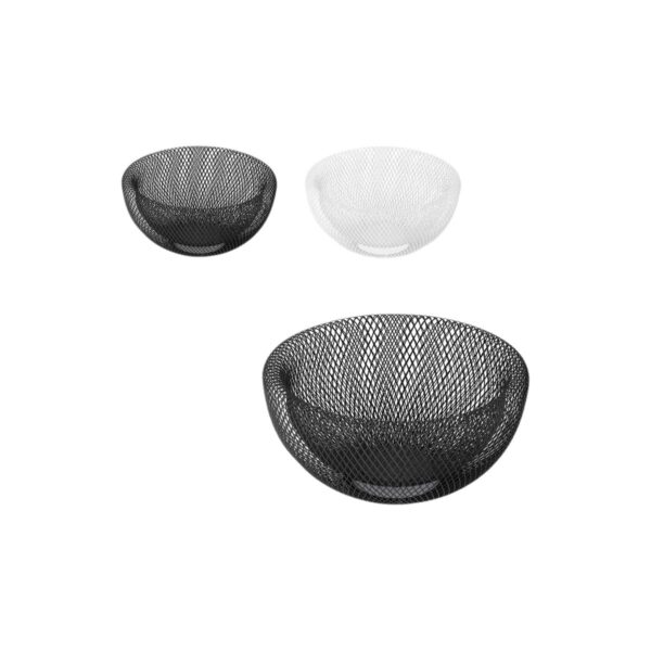 Obstschale Confortime Metall 25 x 25 x 11 cm (6 Stück) – Bild 2