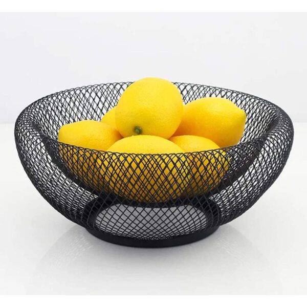 Obstschale Confortime Metall 25 x 25 x 11 cm (6 Stück) – Bild 7