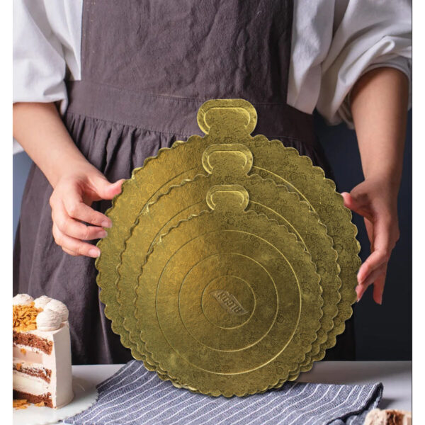 Tortenboden Algon Gold 20 x 20 cm (36 Stück) – Bild 6
