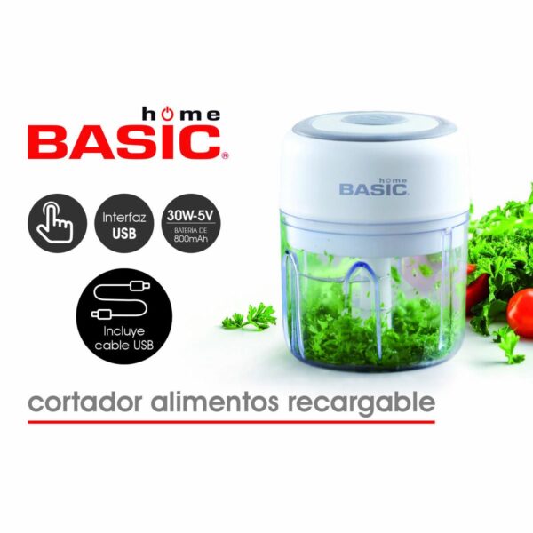 Zerkleinerungsgerät für Gemüse Basic Home 250 ml 11,8 x 9,2 cm (8 Stück) – Bild 6